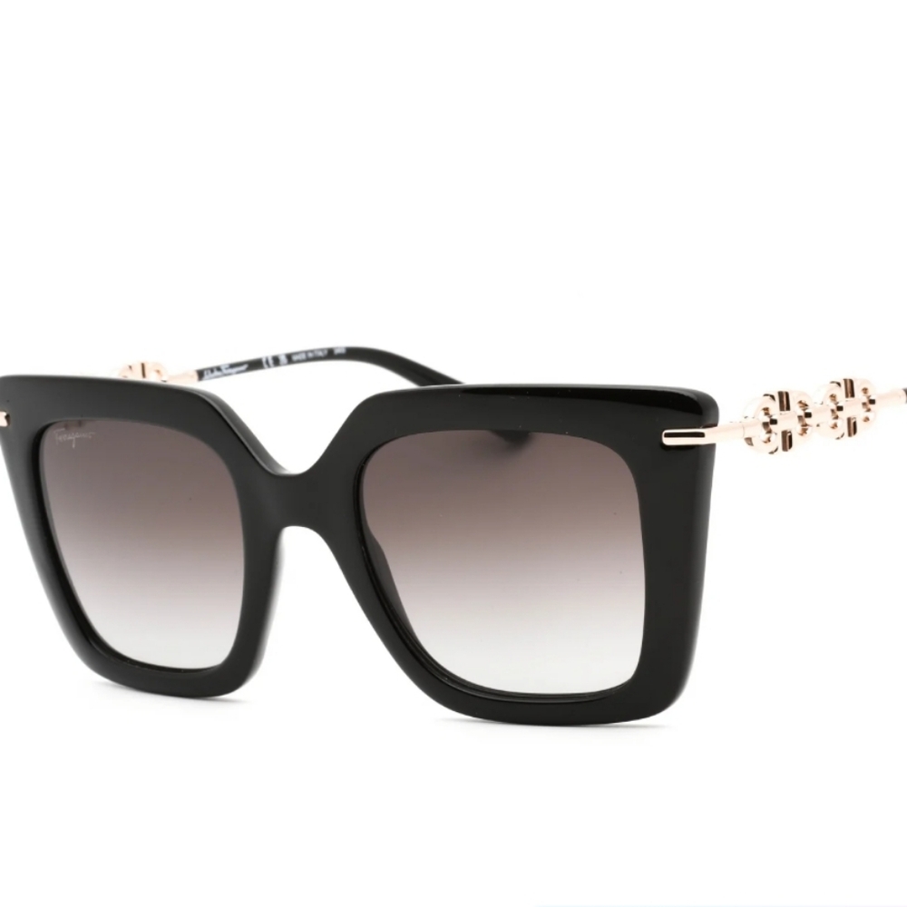 Ferragamo Black Sunglasses